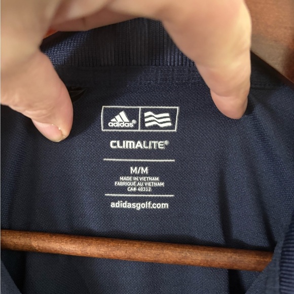 Adidas Women's Navy Golf Shirt - Picture 3 of 4